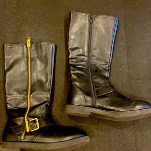 Youth motorcycle boots H&M, black